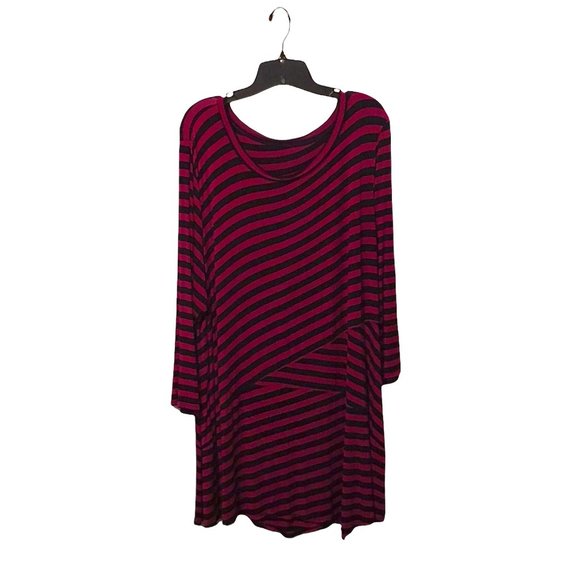 Apt. 9 Tops - Apt. 9 Striped Plus Size Tunic Blouse